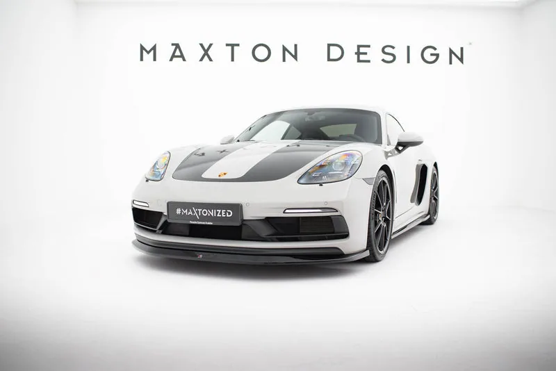 Front splitter V.1 — Porsche 718 Cayman GTS 982c / 718 Boxster GTS 982 (2016–)