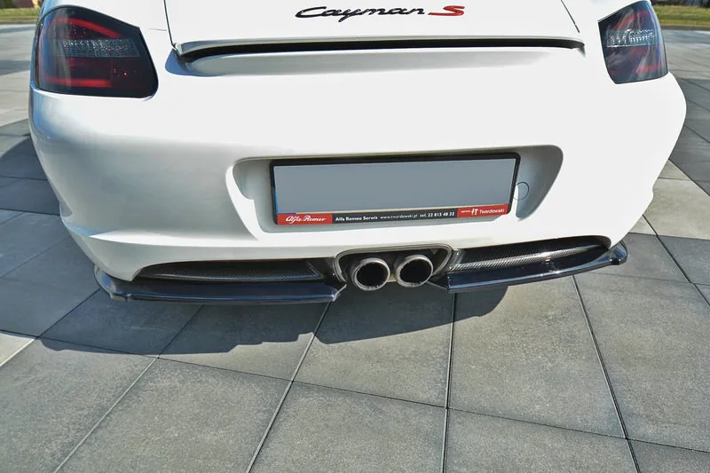 Tagumised küljesplitterid — Porsche Cayman S 987C (2006–2009)