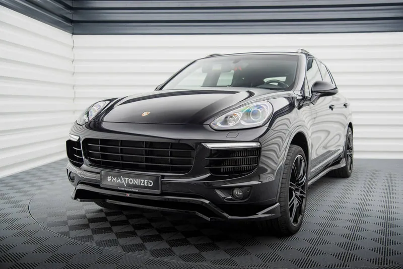 Esisplitter — Porsche Cayenne Mk2 Facelift (2014–2018)