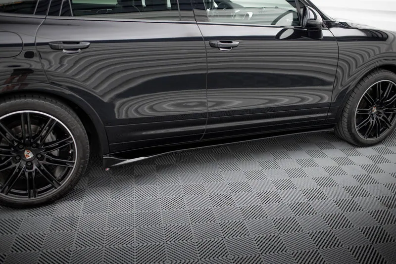 Side skirts — Porsche Cayenne Mk2 Facelift (2014–2018)