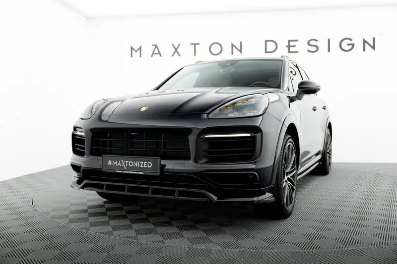 Front splitter — Porsche Cayenne Sport Design SUV / Coupe Mk3 (2018–2023)