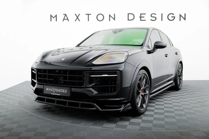 Передний сплиттер — Porsche Cayenne SUV / Coupe Mk3 Facelift (2023–)
