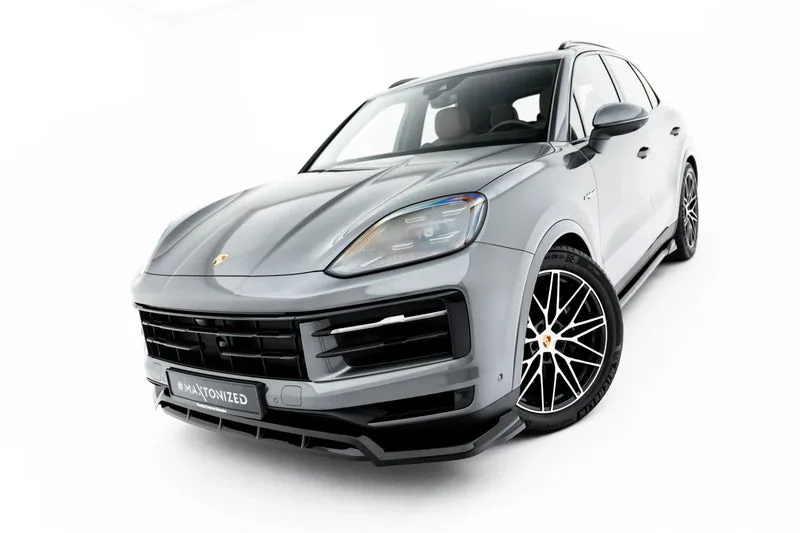Передний сплиттер — Porsche Cayenne SUV / Coupe Mk3 Facelift (2023–)