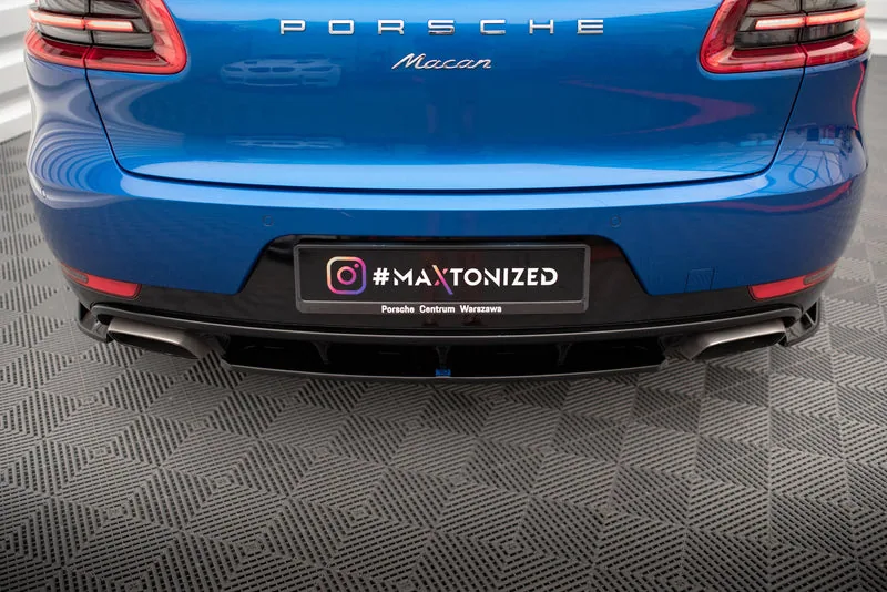 Rear splitter — Porsche Macan Mk1 (2014–2018)