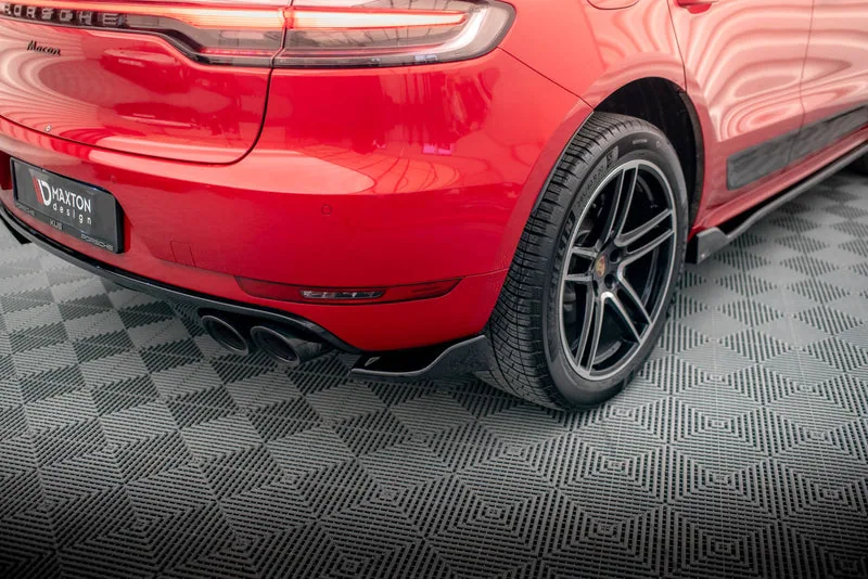 Задние боковые сплиттеры — Porsche Macan GTS / Sport Design Mk1 Facelift (2018–2021)