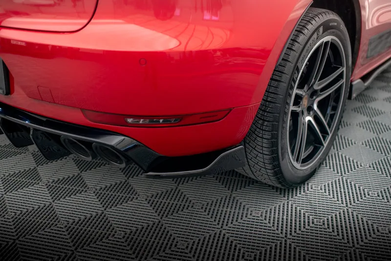 Задние боковые сплиттеры V.2 — Porsche Macan GTS / Sport Design Mk1 Facelift (2018–2021)