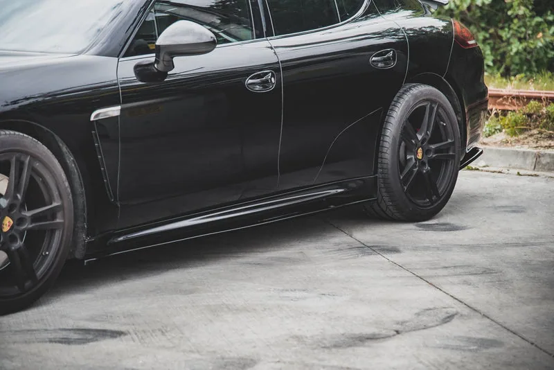 Side skirts V.2 — Porsche Panamera Turbo 970 Facelift (2013–2016)