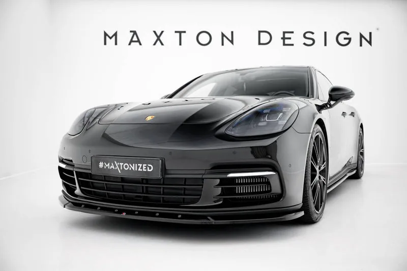 Front splitter V.1 — Porsche Panamera E-Hybrid / Panamera 4S 971 (2016–2020)