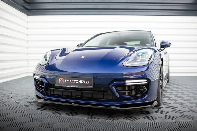 Front splitter V.1 — Porsche Panamera E-Hybrid 971 Facelift (2020–2023)