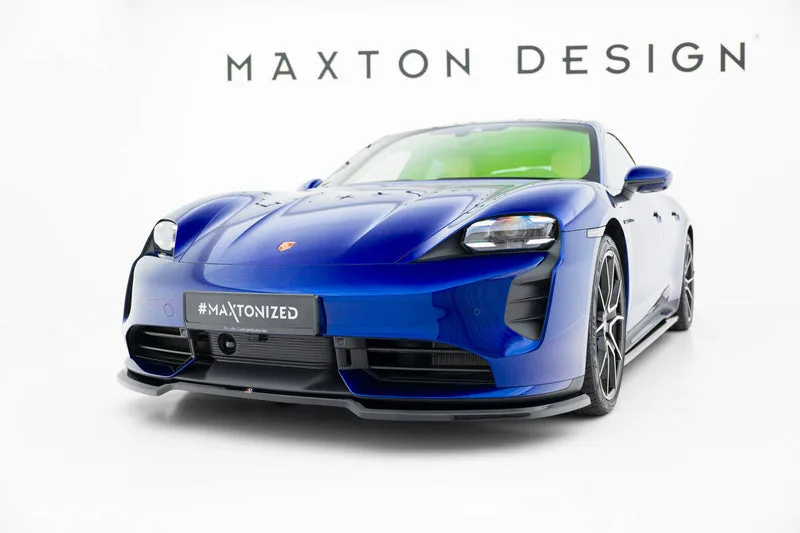 Передний сплиттер — Porsche Taycan Turbo S Mk1 (2019–)