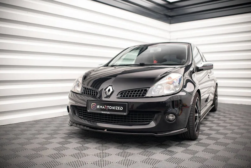 Передний сплиттер — Renault Clio Mk3 RS (2006–2009)