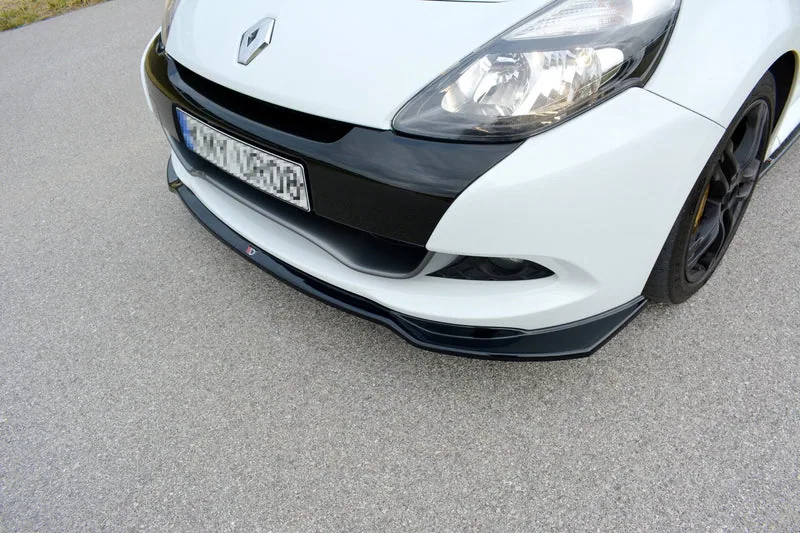 Front splitter V.1 — Renault Clio Mk3 RS Facelift (2009–2012)