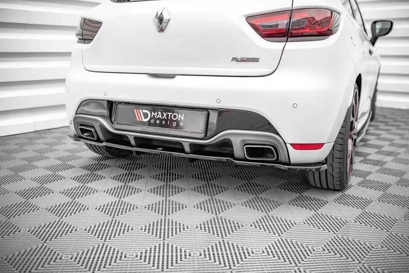 Rear splitter with vertical bars — Renault Clio RS Mk4 (2013–2019)