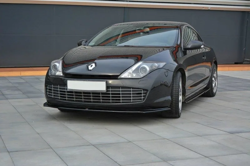 Передний сплиттер — Renault Laguna mk 3 Coupe (2007–2015)