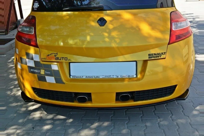 Rear side splitters — Renault MEGANE Mk2 RS (2004–2008)