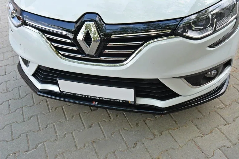 Передний сплиттер V.1 — Renault Megane Mk4 Hatchback (2016–2020)
