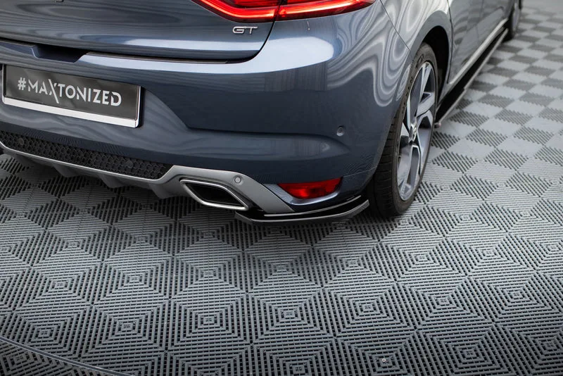 Rear side splitters — Renault Megane Mk.4 GT-Line (2016–2020)