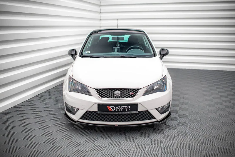 Передний сплиттер V.1 — Seat Ibiza FR SC Mk4 Facelift (2012–2017)