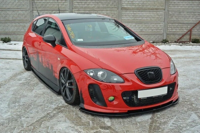 Esisplitter — Seat Leon Mk2 MS DESIGN (2005–2009)