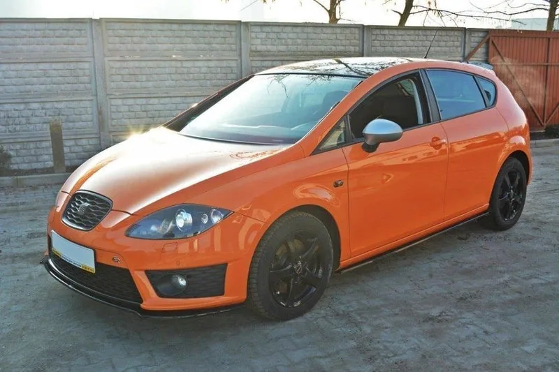Front splitter V.2 — Seat Leon Mk2 Cupra FR (Facelift) (2005–2012)
