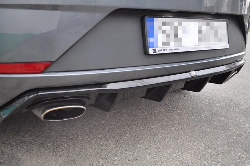 Tagumine difuusor V.1 — Seat Leon Cupra Mk3 Facelift Hatchback (2017–2020)