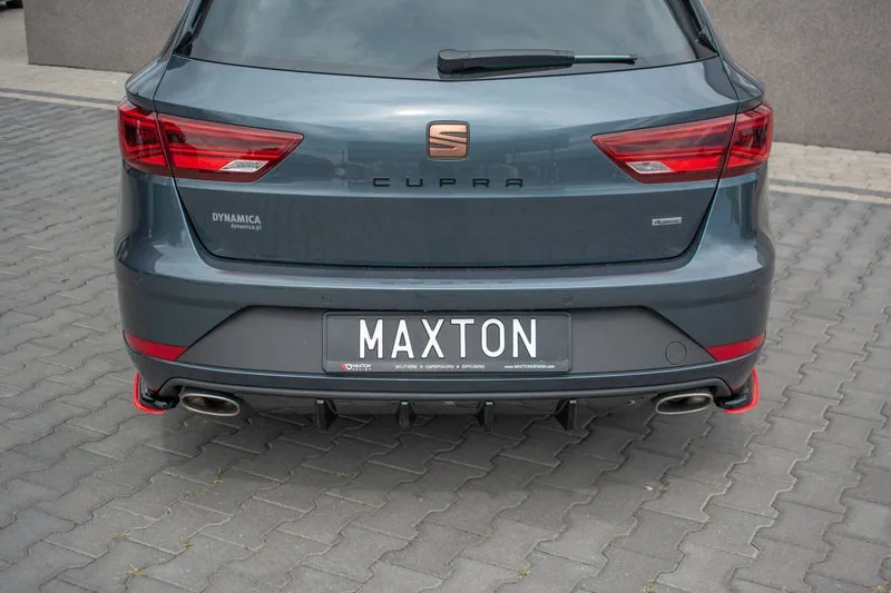 Tagumine difuusor V.1 — Seat Leon Cupra Mk3 Facelift Sportstourer (2016–2020)