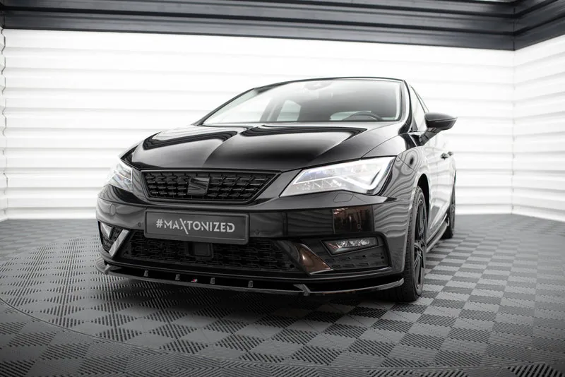 Передний сплиттер V.1 — Seat Leon Mk3 Facelift (2016–2020)
