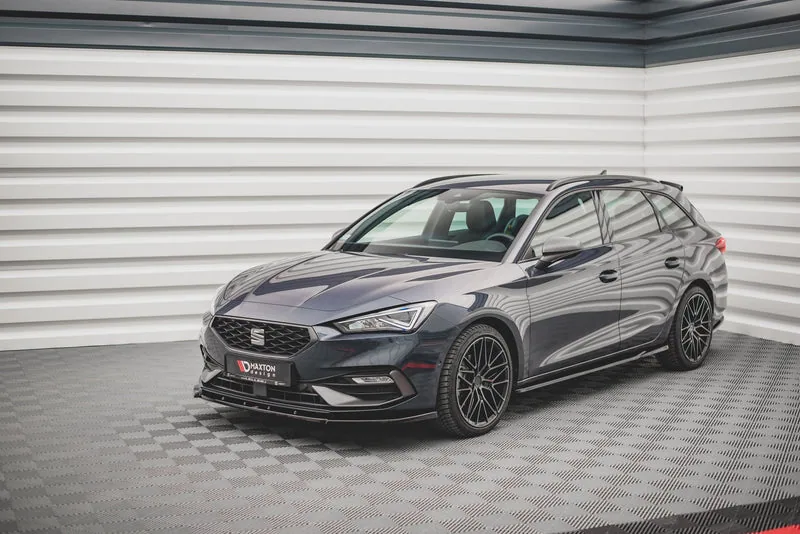 Передний сплиттер V.1 — Seat Leon FR Mk4 (2020–)