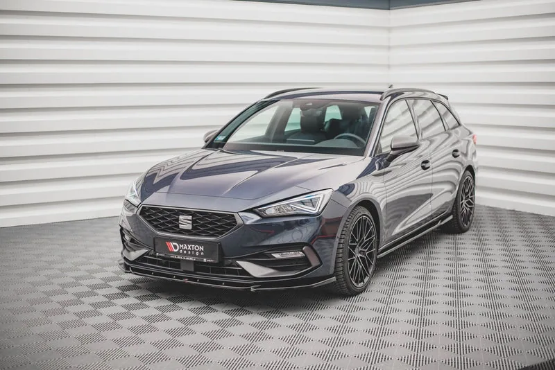 Передний сплиттер V.2 — Seat Leon FR Mk4 (2020–)