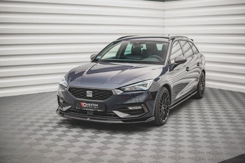Передний сплиттер V.3 — Seat Leon FR Mk4 (2020–)