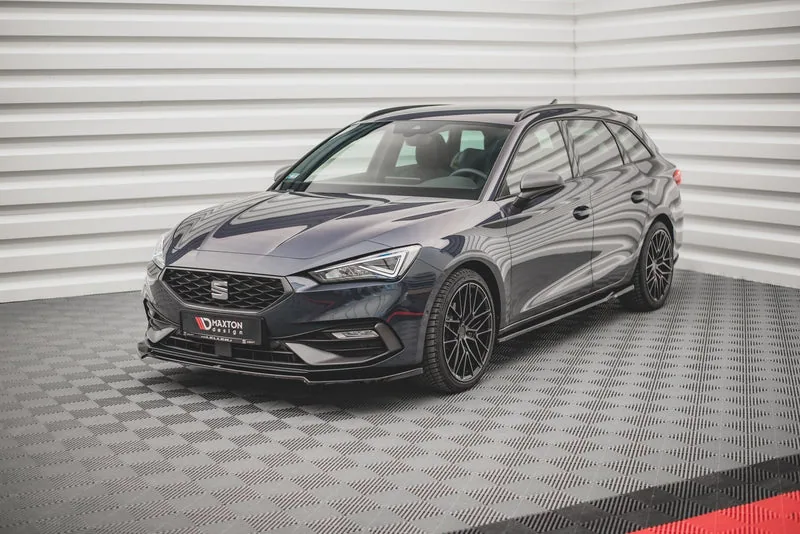 Передний сплиттер V.4 — Seat Leon FR Mk4 (2020–)