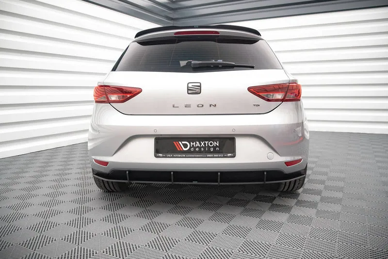 Задний диффузор Street Pro — Seat Leon Hatchback Mk3 (2012–2016)