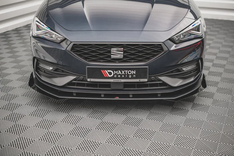 Передний сплиттер Street Pro + накладки — Seat Leon FR Mk4 (2020–)