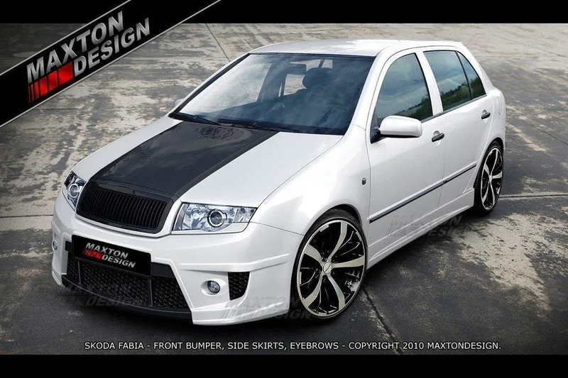 Накладки на пороги — Škoda Fabia Mk1 Demonic (1999–2007)