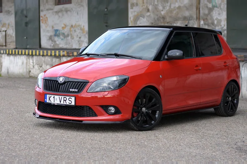 Esisplitter — Škoda FABIA Mk2 RS (2010–2015)