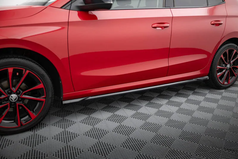 Side skirts — Škoda Fabia Mk4 (2021–)