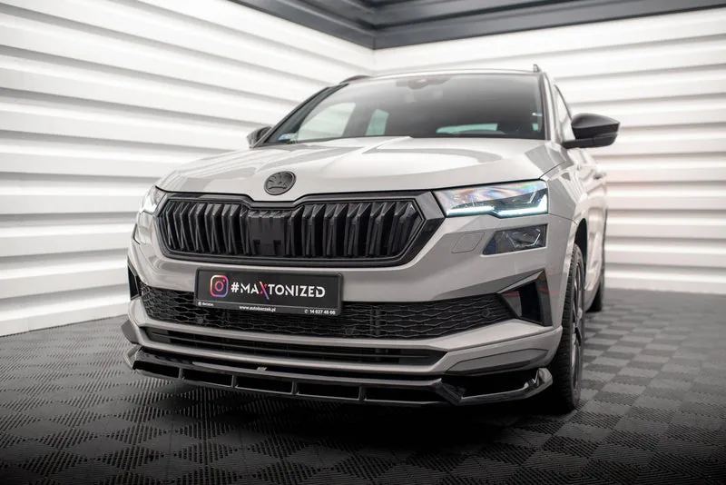 Front splitter — Škoda Karoq Sportline Mk1 Facelift (2021–)