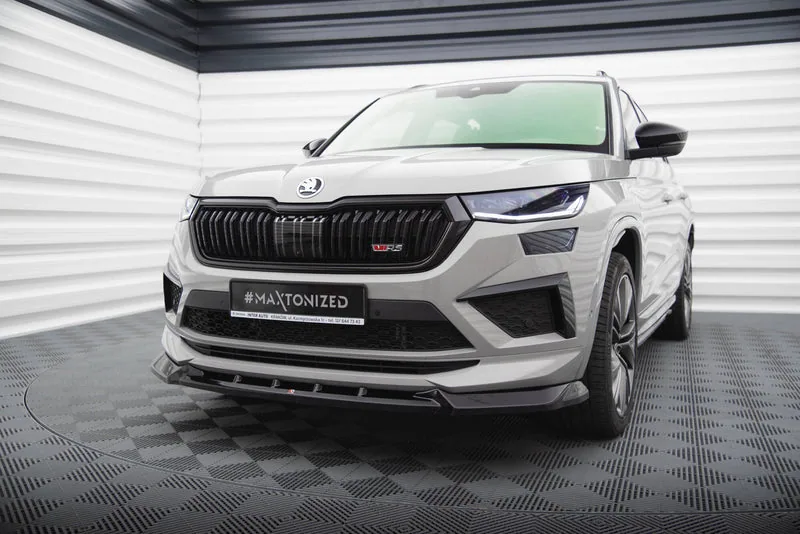 Front splitter V.1 — Škoda Kodiaq RS Mk1 Facelift (2021–2023)
