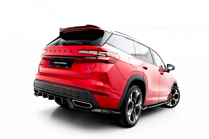 Rear splitter with vertical bars — Škoda Kodiaq RS Mk2 (2024–)