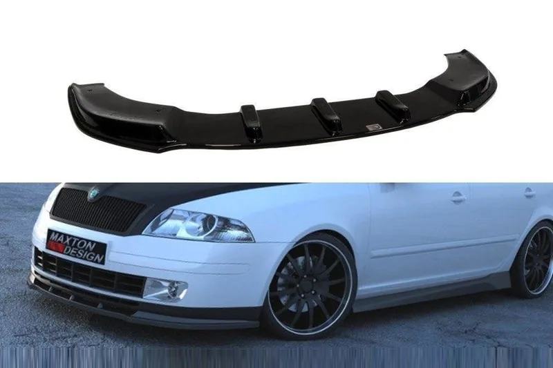 Передний сплиттер — Škoda Octavia Mk2 (2004–2008)