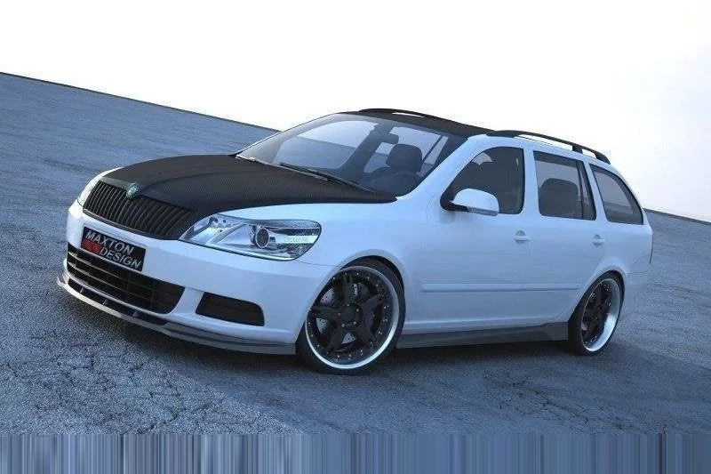 Esisplitter — Škoda Octavia Mk2 Facelift (2008–2013)