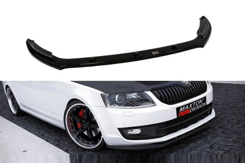 Передний сплиттер V.2 — Škoda Octavia Mk3 (2013–2017)