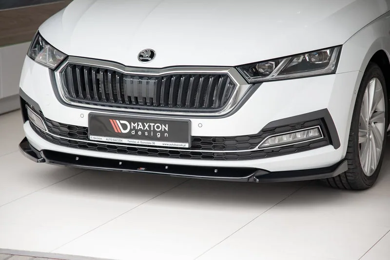 Передний сплиттер V.1 — Škoda Octavia Mk4 (2019–2024)