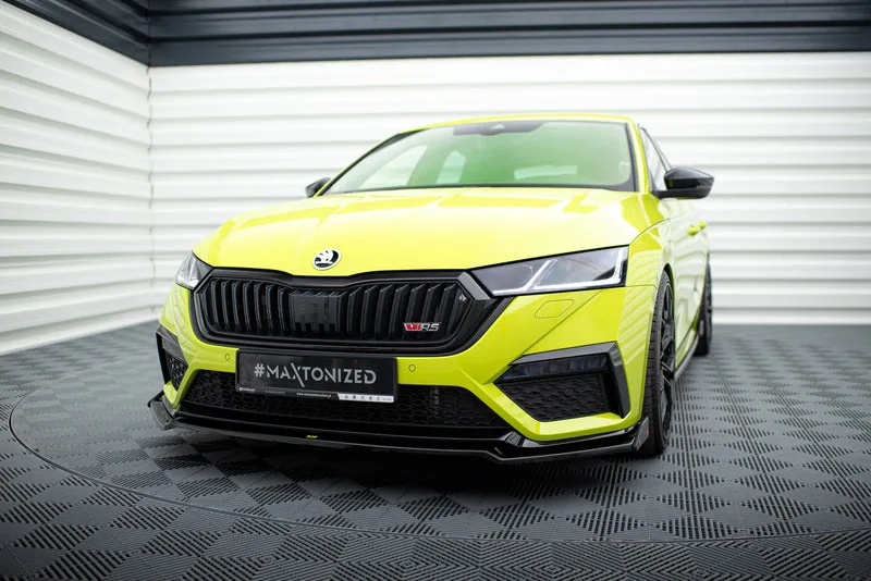 Esisplitter V.2 + tiivakesed — Škoda Octavia RS Mk4 (2020–)