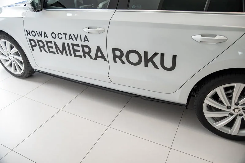 Side skirts V.2 — Škoda Octavia Mk4 (2019–2024)