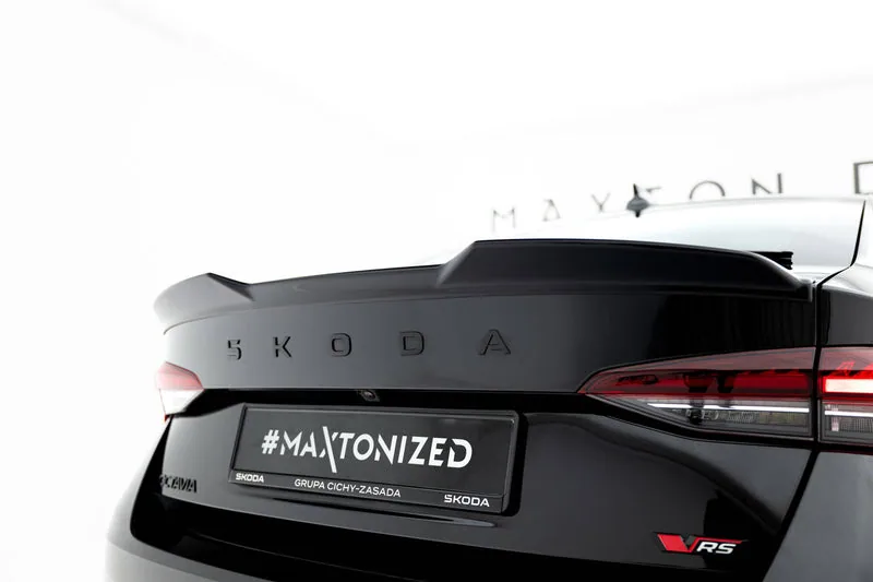 Spoiler cap 3D — Škoda Octavia RS / Sportline / Standard Liftback Mk4 / Mk4 Facelift (2020–)