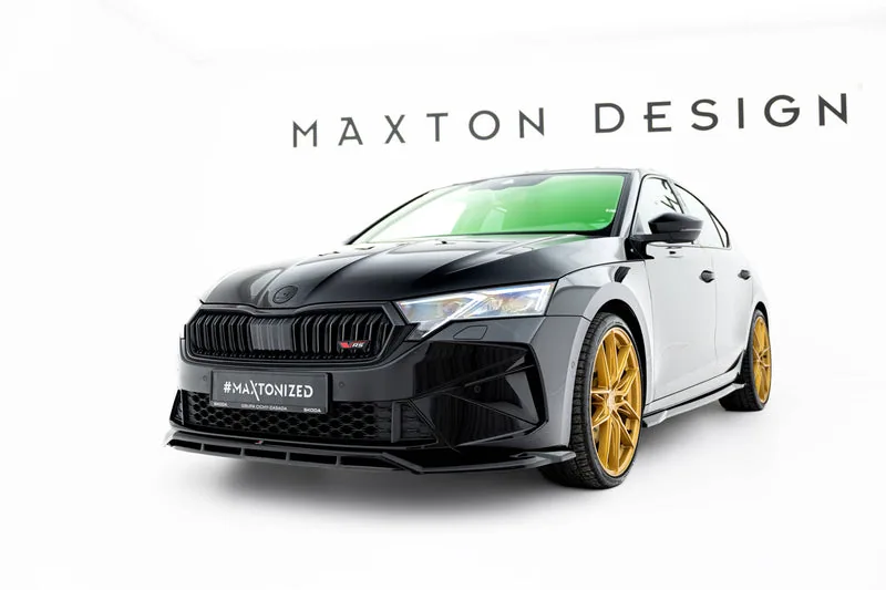 Front splitter V.1 — Škoda Octavia RS Liftback / Combi Mk4 Facelift (2024–)