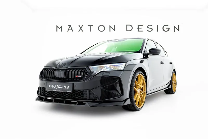 Front splitter V.2 — Škoda Octavia RS Liftback / Combi Mk4 Facelift (2024–)