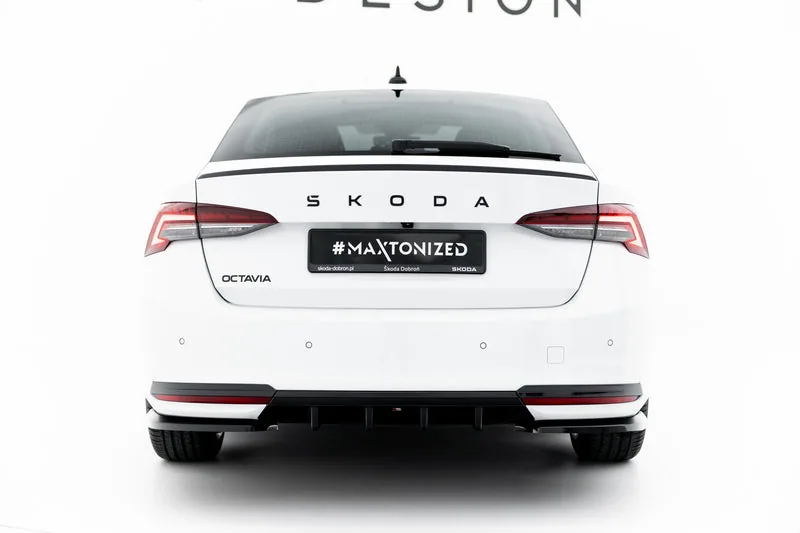 Задний диффузор — Škoda Octavia Sportline Liftback / Combi Mk4 Facelift (2024–)