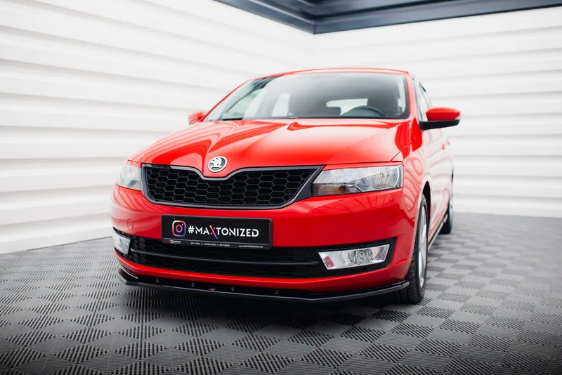 Front splitter V.2 — Škoda Rapid (2012–2019)